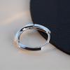 1 Pair Women Earrings No-Blocking Ear Buckle Stable Fit Twist Earrings Circle Design Mirror Polished Hoop