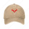 Cappellino da Baseball Logo Rafael Nadal Stile Unisex Usurato Lavato Snapback Rafa Vamos Tennis Grande Slam Vestibilità Regolabile Cappelli Cappellino