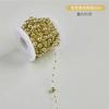 Christmas Decoration Fishing Line Artificial Pearls Beads Chain Garland Wedding Party Decoration DIY Christmas Tree Decoration