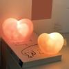 Atmosphere Lamp Eye-catching Creative Vinyl Heart-shaped Night Light for Children