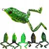 Wobbler Fishing Bait Pike Catfish Surface Frog Set Of 5 Pcs 15G