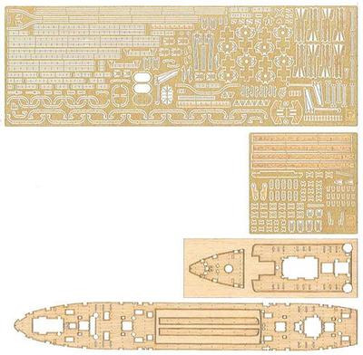 Pit Road 1/700 Maßstab Japanischer Marineversorgungsschiff Irago mit Holzdeck, Kunststoffmodellbausatz PE242