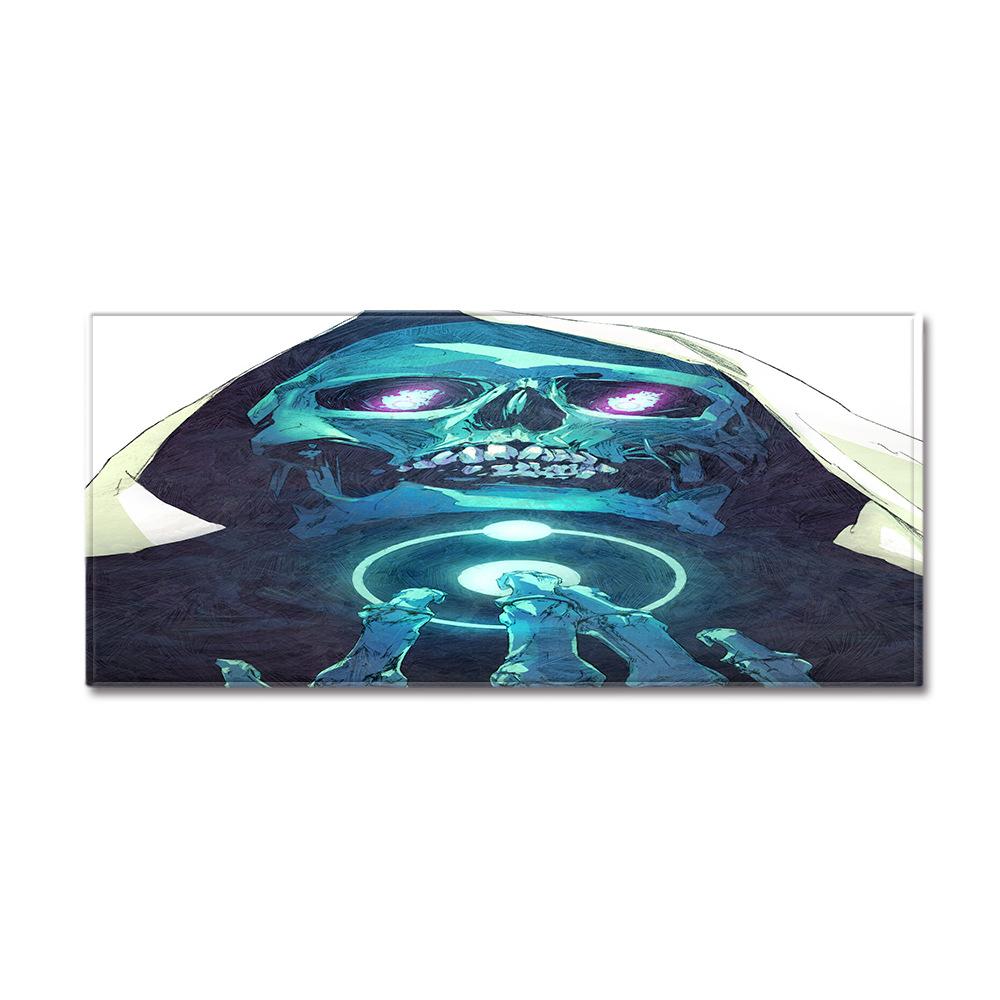 Skull Sand Wardrobe Shoe Cabinet Long Floor Mat