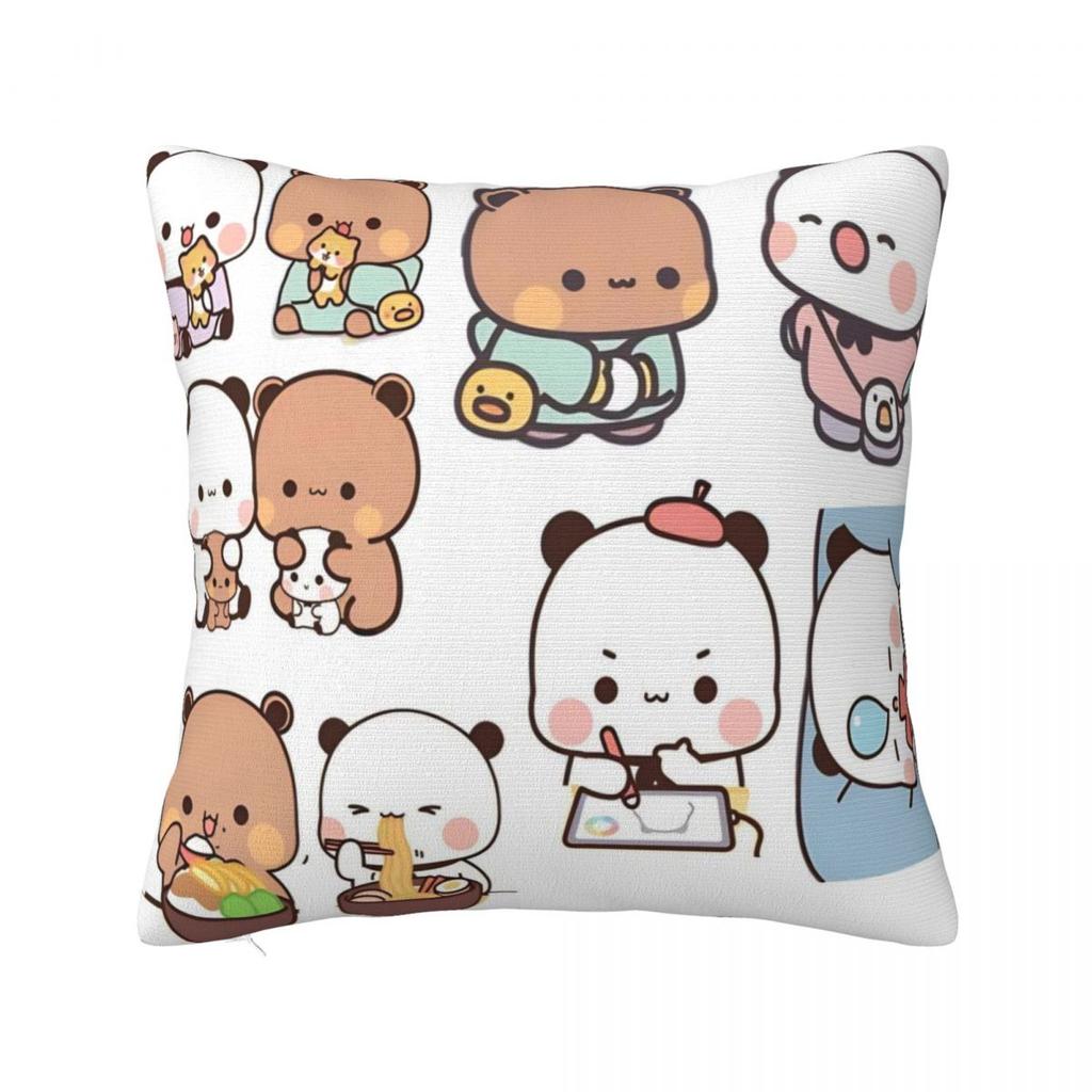 Bubu Dudu Cute Cartoon Bear Character Pillow Cover Kawaii Panda Pillow Case Cushion Cover Pillowcases For Party Home Decor