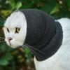 Anti-Noise Dog Head Cover Hearing Protection Breathable Calming Dog Hood Soft Warm Pet Ear Cover Noise Cancelling