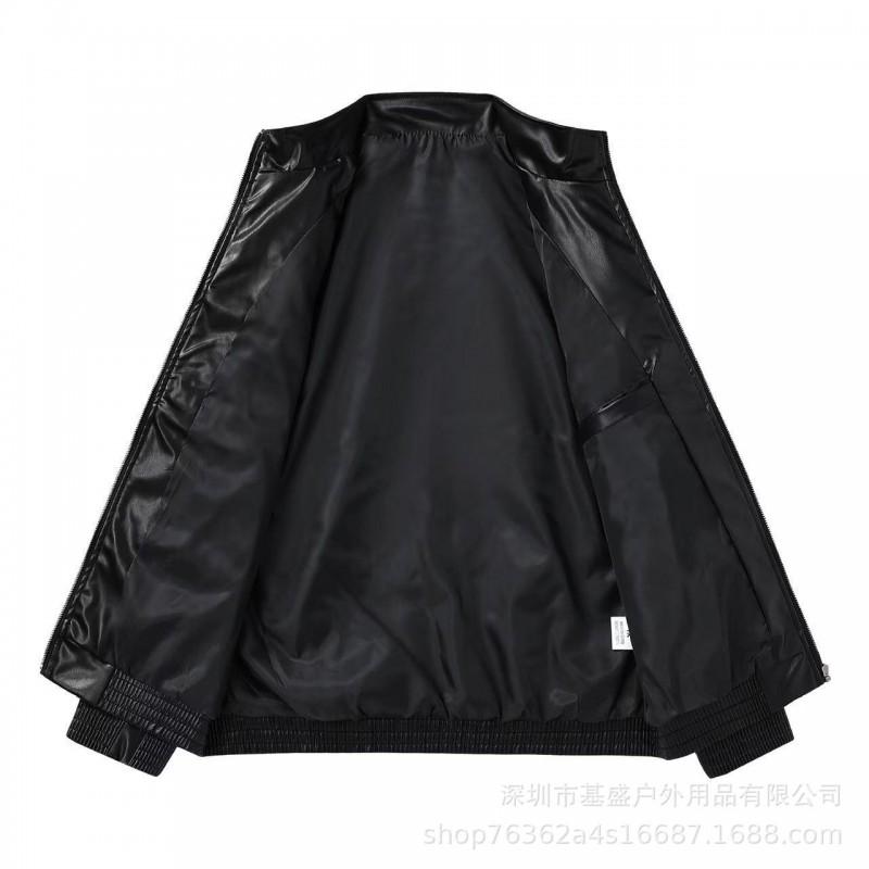 Unisex Vintage Motorcycle Leather Jacket Racing Street Riding Warm Anti-Static Nylon Fabric S-XL Available