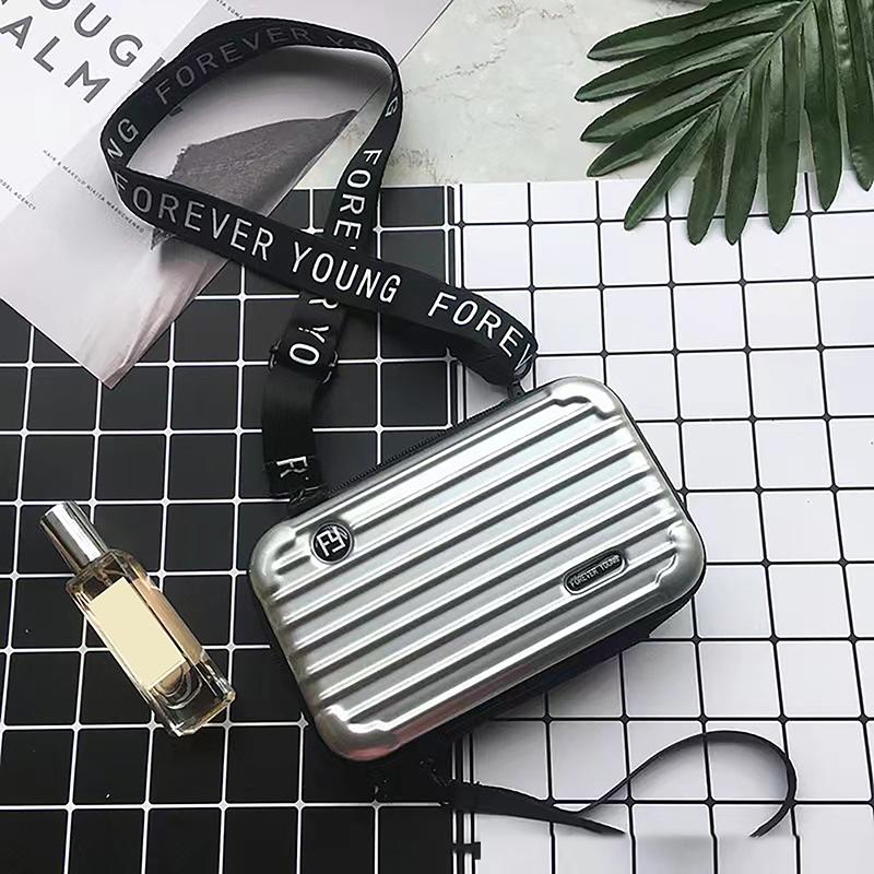 

Цветная сумка кроссбоди женская косметичка трендовая сумка-тоут сумка через плечо чемодан кошелек клатч