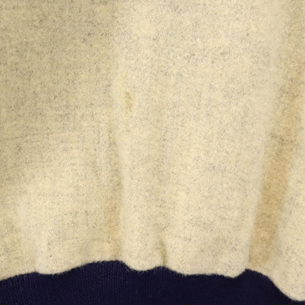 BERTIE & WYCKOFF 70s vintage Long sleeve Flannel V-neck sweater tops Men's Used