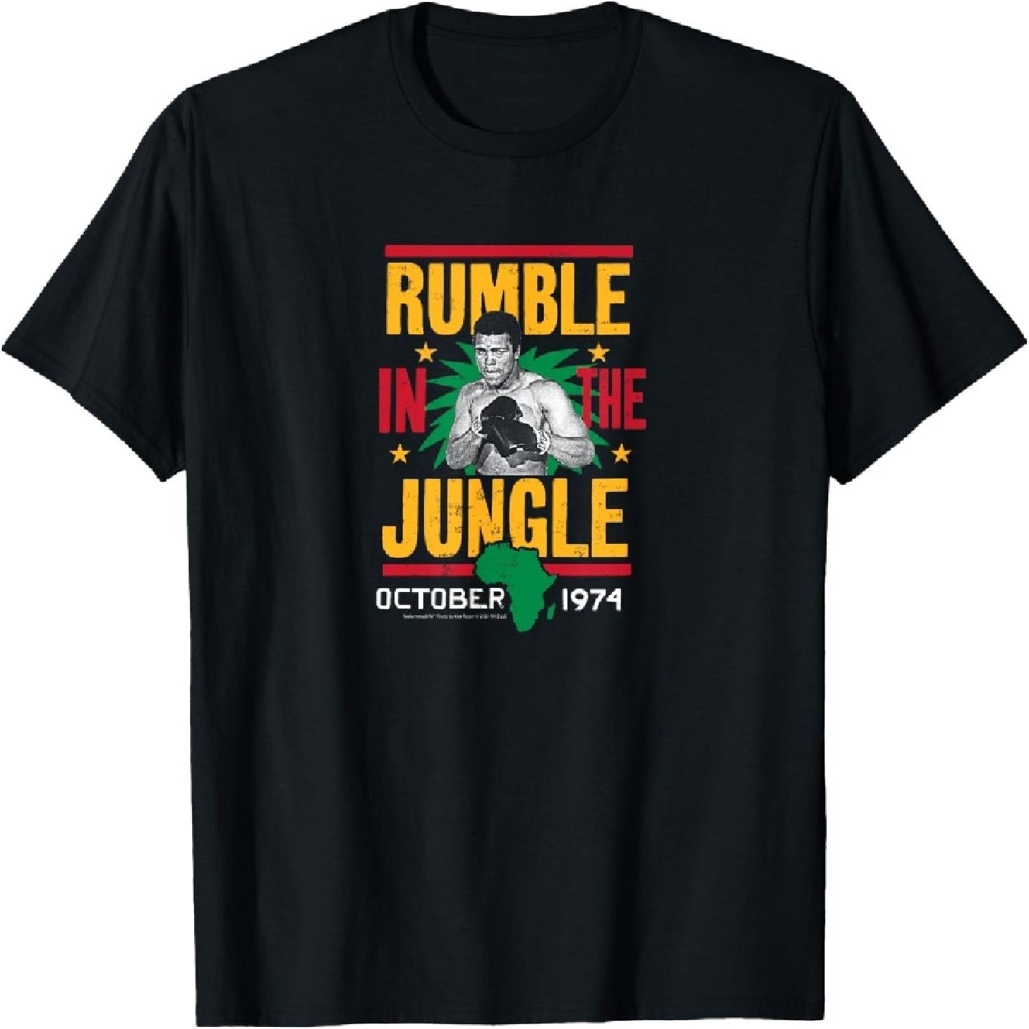 Muhammad Ali - Rumble In The Jungle T-Shirt(1) XXXXXL разноцветный