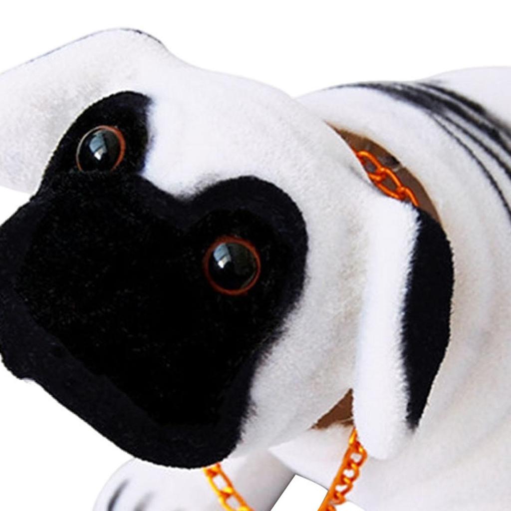 Figura de Cachorro Balançante Boneco de Carro Acessório Engraçado Presente Criativo para Painel de Carro Sala de Estar Mesa