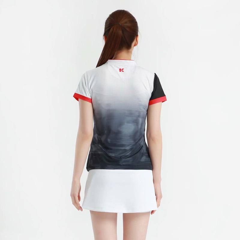 Unisex Badminton Sport Set Quick Dry Breathable Short Sleeve Top Skort Shorts Men Women Athletic Wear