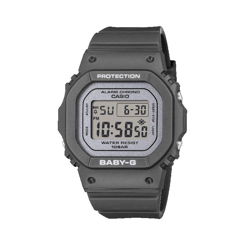 

Casio Baby-G Women s Resin 100M Water Resistant Shock Resistant Alarm Quartz Watch BGD-565SC-1 чёрный