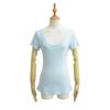 2025 Summer Women's Lyocell U-Neck Loose-Fit Short-Sleeve Top