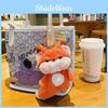 Creative Plush Fox Keychain For Lovers Adorable And Fluffy Car Charm For Gifts