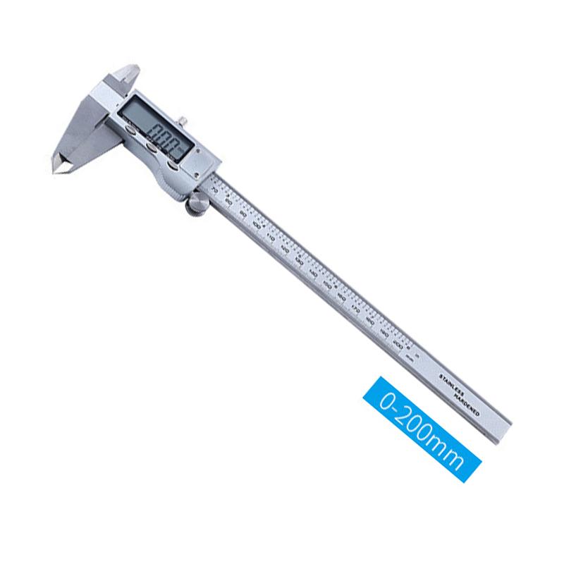 Stainless Steel Vernier Caliper Digital Micrometer with Large LCD Screen,Auto-Off Feature, Inch/Metric Conversion Measuring Tool