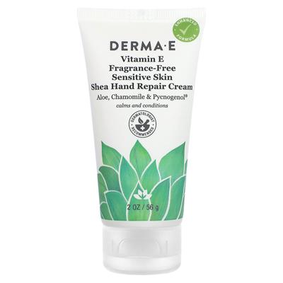 Sensitive Skin Shea Hand Repair Cream, Vitamin E, Fragrance Free, 56G(2Oz)