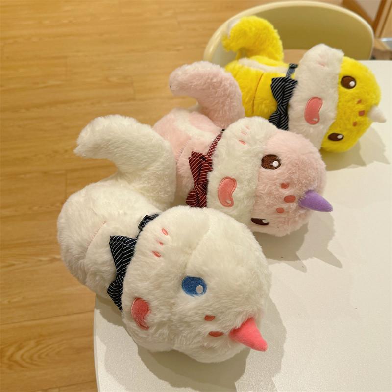 Colored Multi Cute Snake Plush Toy Children Year Of The Snake Mascot Doll Gift