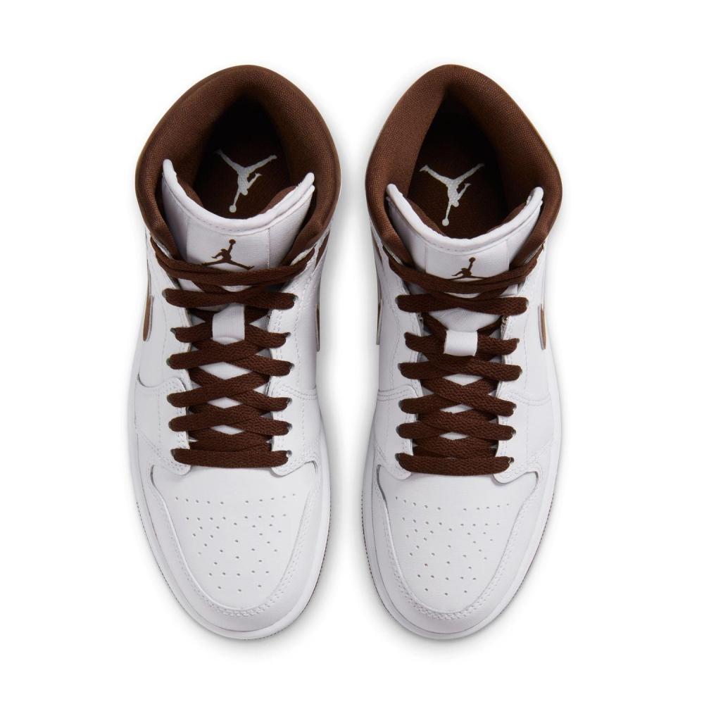Nike W Air Jordan 1 Mid Sneakers White 125White cacWoW Wbq6472