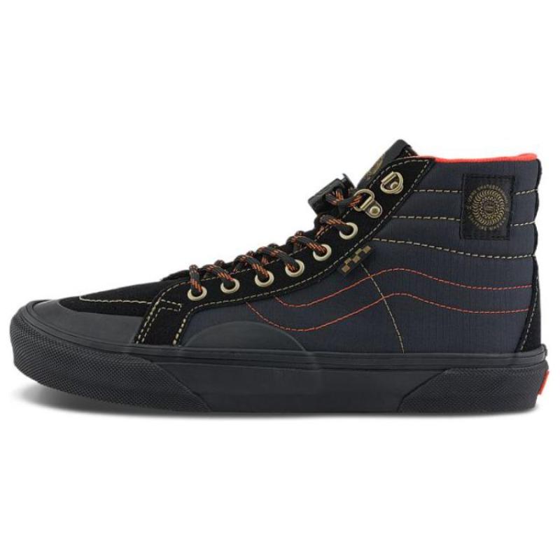 

Vans Spitfire Wheels X Vans Skate Sk8 Hi Reissue Black Flame Vans VN000D1EBFM 34.5