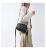 New Trendy Lychee Pattern Pu Street Fashion Shoulder Messenger Bag Women 2023 Winter Versatile Small Square Bag