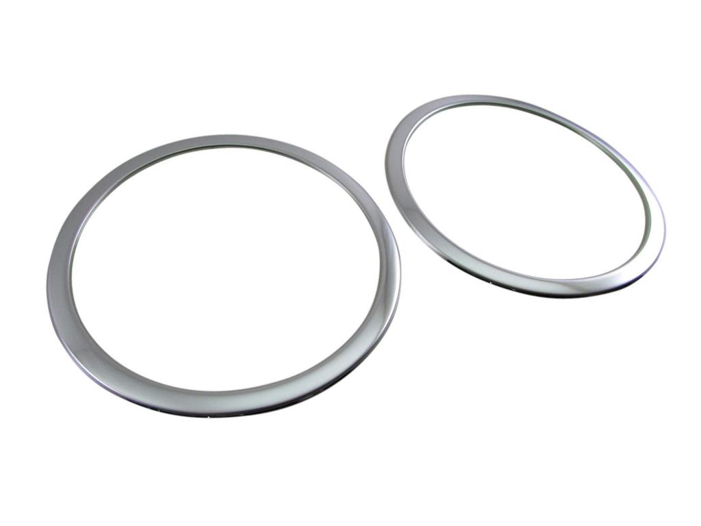 BRIGHTZ Finish Stainless Steel Plated Speaker Rings for Alto Works HA36S HA Ultra-Mirror (2-Piece Set) (HA36, A36, 36) [SPEAKER-027-2PC] (Product