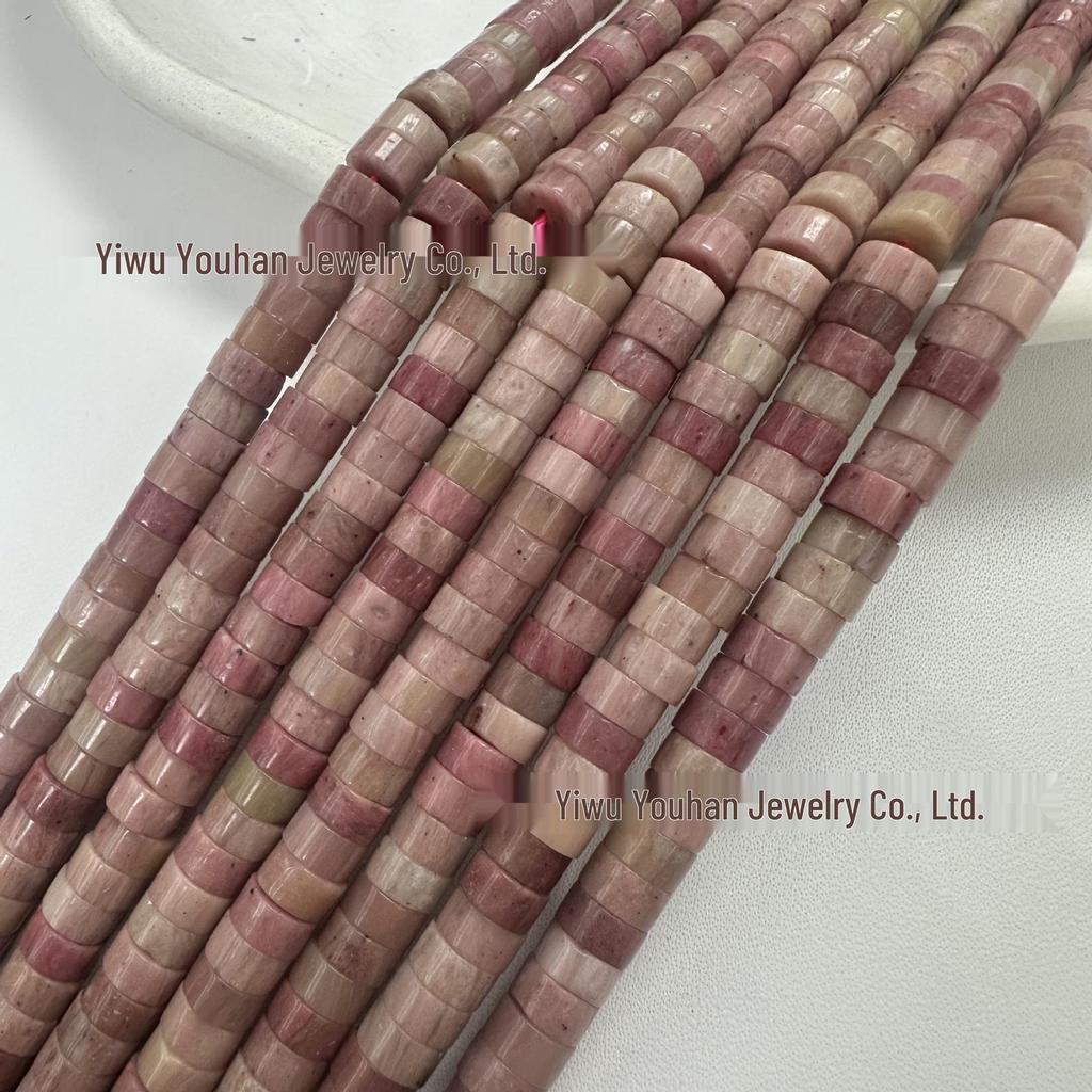 3x6mm Mixed Stone Spacer Beads for DIY Jewelry Making