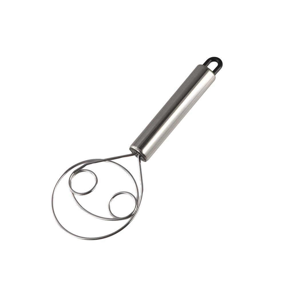 Handheld Dough Mixer Stick Rust-proof Egg Beater Household Stainless Steel Dough Whisk  Cake