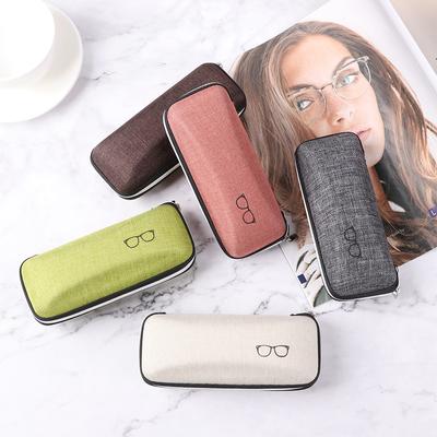 Tragbare Reisebüro Reißverschluss Brillenbox Etui für Brillen Brillenhalter Brillen Zubehör