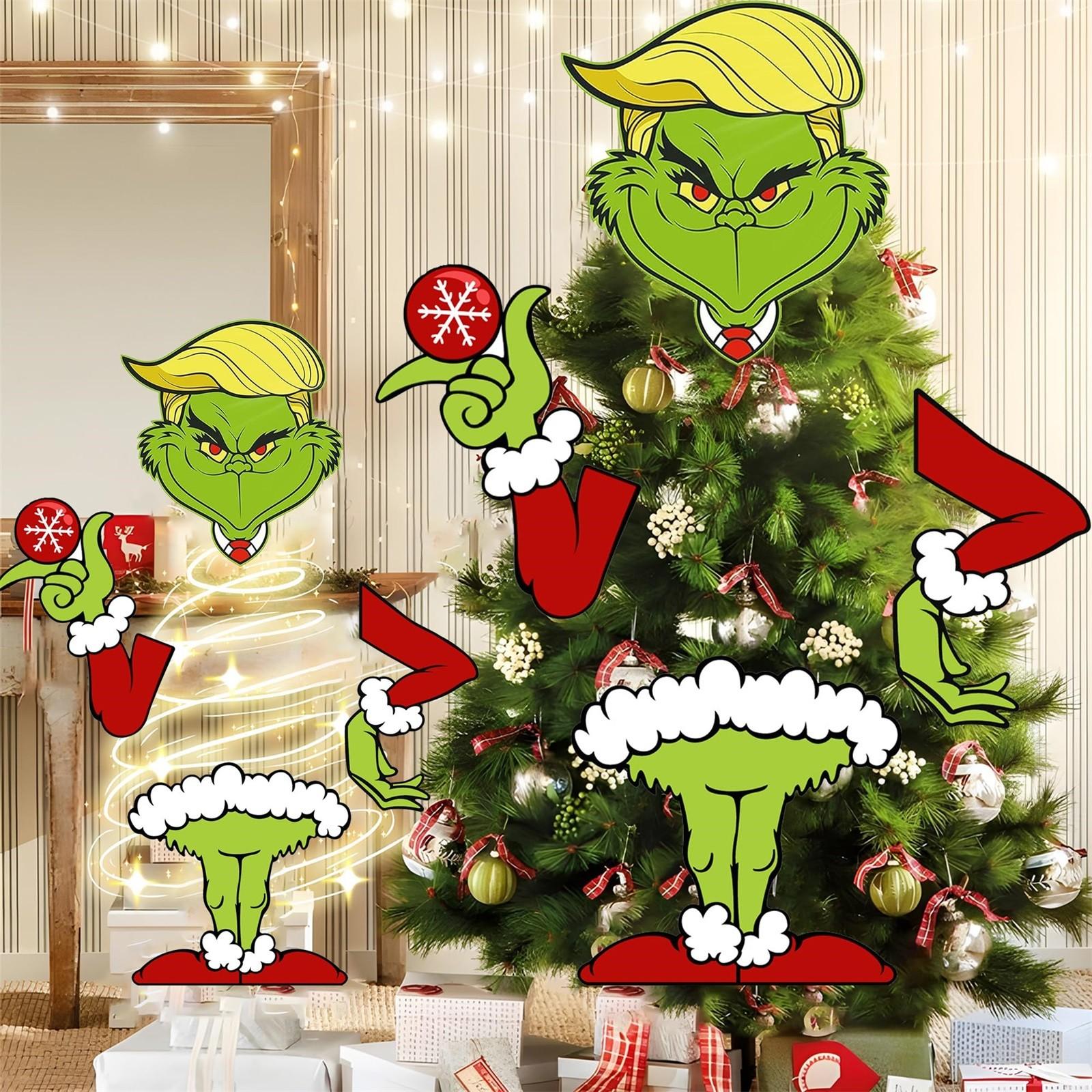 

Украшения для рождественской елки, рождественские декоративные украшения для дома, рождественские товары для тематических вечеринок на Рождество для маленькой елки One Size