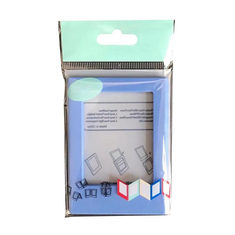 3-Inch Photo Frame Magnet Design Frame for Polaroid Photo Mini Acrylic Magnetic Picture Frames Transparent Acrylic Display Stand