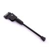 Bike Kickstands Metal Adjustable Height Stable Support Side Parking Foot Stand Bracket with Anti