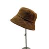 Cotton Bucket Hat Women'S Spring And Summer Outdoor Sunscreen Face Cover Casual Hat Simple Internet Celebrity Basin Hat Tide