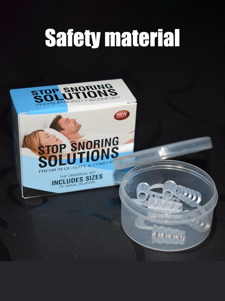 4KS Nosní dilatátor proti chrápání pro snadné dýchání, prevence chrápání, zlepšující pro respirační zdravotní péči