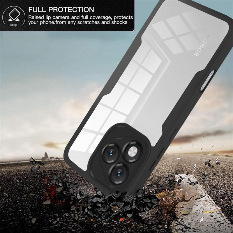 Full Body Protection Shockproof Case for Honor X5c Plus Protective Cover Screen Protector Fundas Coque
