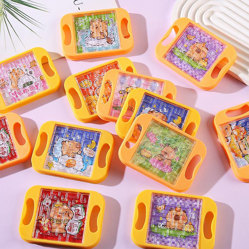 Capybara Plastic Mini Balance Maze Puzzle For Kids Educational Playroom Gift