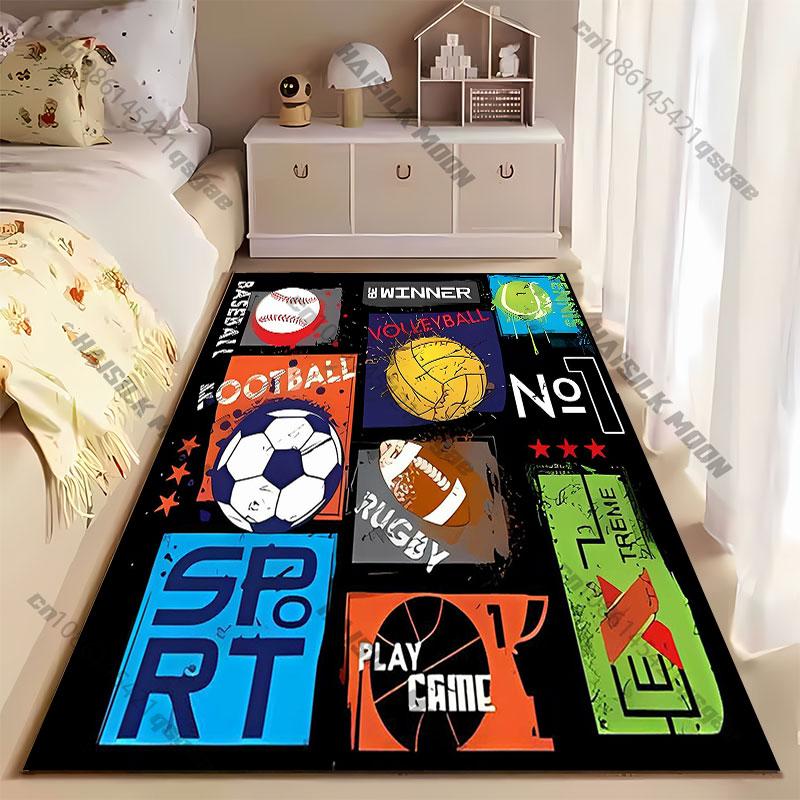 Sports games and athletic competition carpet Yoga living room room decor children's crawling mat doormat area rug games mat