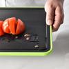 S/L Double Sided Cutting Board Thawing Function Cut Vegetables Meat Fruit Chopping Boards with Knife Sharpener Kitchen Gadgets