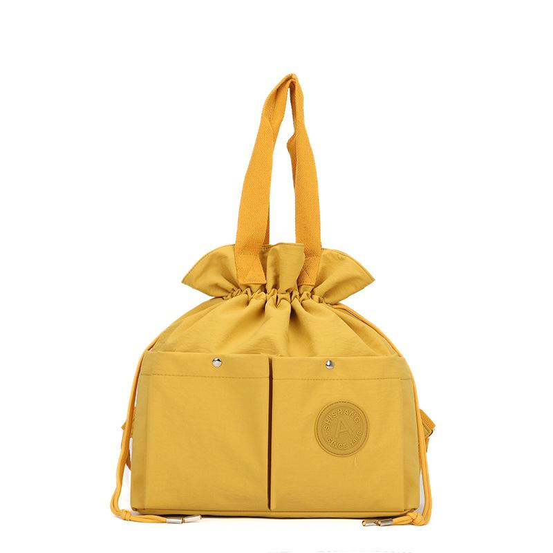 Drawstring Corset Backpack Lightweight Student Schoolbag