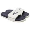 FILA Abrasion Resistant Slide Slippers Unisex Blue White Korean Style 1SM02592G_896