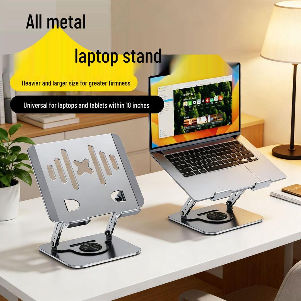 Kezhan Adjustable Laptop/Tablet Stand - Perfect for iPads, Streaming, and Viewing.