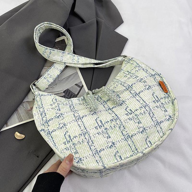 

Модная и универсальная женская сумка через плечо большой вместимости зелёный