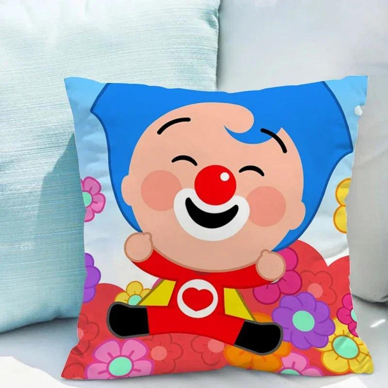 Plim-plim Home Decoration Pillow Accessories X Cushion Cover for Children's Decorative Cushions of Modern Sofa Short Plush