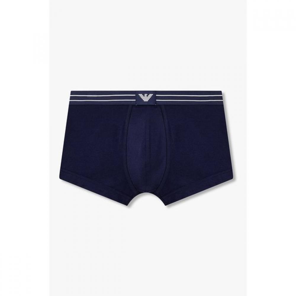 Emporio Armani Men S Stripe Banding Cotton drowerS Set 2 typeS 0816112050 081611