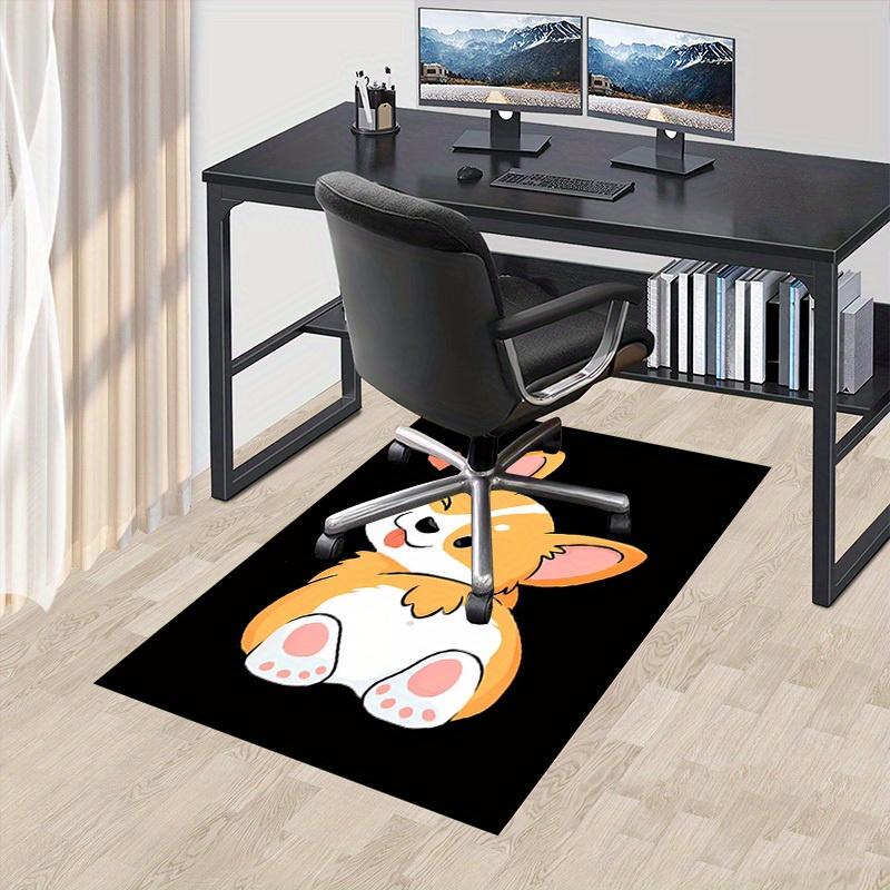

Office Carpet - Cute Corgi Pattern - Perfect Protection Under Sofa Chairsc094 60cm by 90cm