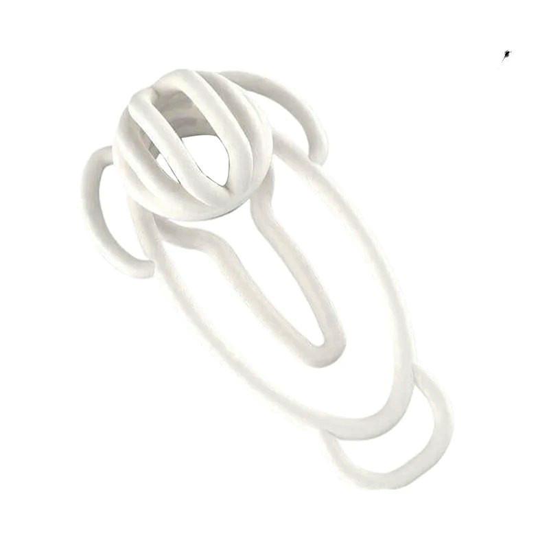 Men's Chastity Lock Sissy Clip Penis Training DevicePanty Chastity Lock Male Mimic Female Pussy Training Clip Bondage Cock Cage