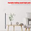 Desktop Light Stand Portable Lamp Pole Aluminum Alloy Table Lantern Hanger Adjustable for Table Thickness Under 3cm