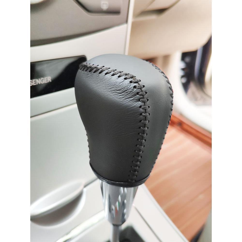Compatible Leather Gear Shift Knob Cover for RAV4, Corolla, Levin, Zhi Xiang, Zhi Xuan, Vios, Camry