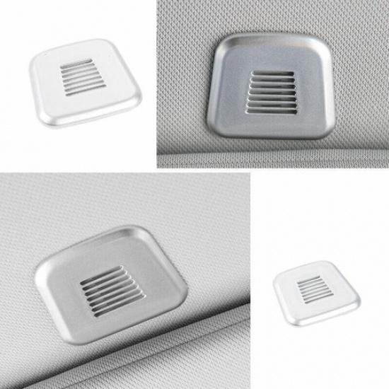 For Jeep Grand Cherokee 11-2021 ABS Silver Inner Microphone Cover Decor Trim