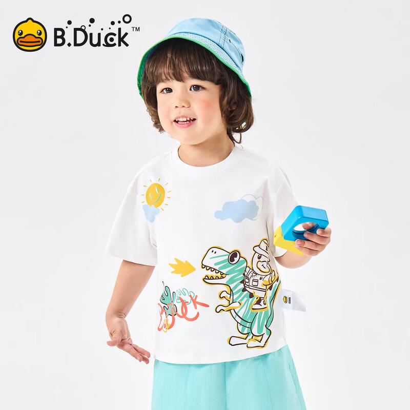 B.Duck Boys  Quick-Dry Cooling Short Sleeve T-Shirt 110CM