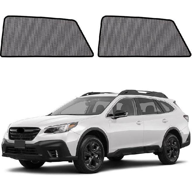 Car Window Shades For -2024 RAV4 Accessories - Rear Side Window Shade For Baby, Breathable Mesh Car Privacy Window Covers, UV Protection And Heat
